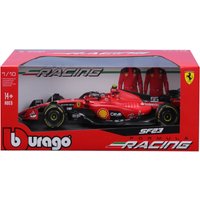 Bburago F1 2023 Ferrari SF-23 Sainz With Helmet 1:18 Scale Model