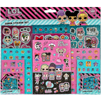 LOL Surprise Stickerset 500 Delig