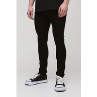 Vaquero Tall Súper Pitillo Elástico, Negro