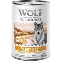 Wolf of Wilderness Senior “Expedition” 6 x 400 g - Sandy Path - perad s piletinom