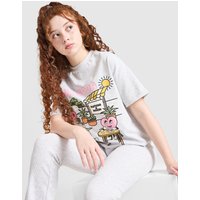 Pink Soda Sport Girls' Mochi T-Shirt Junior, grijs