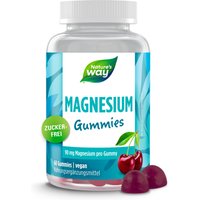 Zuckerfreie Magnesium Gummies – 180 mg Magnesiumcitrat, Kirsch­geschmack