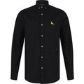 Shirts Ashbourne Cotton Twill Long Sleeve Shirt in Jet Black - Kensington Eastside / S - Tokyo Laundry