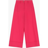 Pantalon palazzo à revers