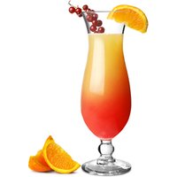 Polycarbonate Hurricane Cocktail Glasses 13.7oz / 390ml (Pack of 4)