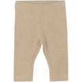 Huttelihut Legging Ribstof - Light Taupe - Maat 80