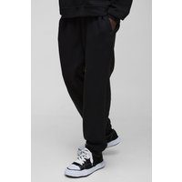 Pantalón Deportivo Básico Oversize, Negro