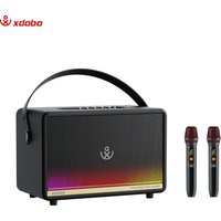 300W Deep Bass XDOBO Speaker Subwoofer Soundbar With 2Microphones Home Karaoke Smart TV Outdoor Camping Party Live Stage Speaker