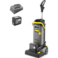 Karcher BR 30/4 C BP Professional 36v Cordless Small Area Floor Cleaner and Scrubber Drier 2 x 6ah Li-ion Battery Charger