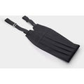 Men's Black Silk Cummerbund  - Savile Row Company