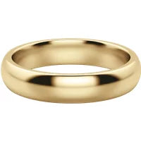 Alianza Clásica Comfort 4 MM Oro Amarillo 585 (14K)