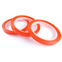 9mm x 10 Metre - 3 Rolls of Sticky Red Double Sided Tape