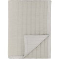 Bedeck of Belfast Cora Throw, Linen/Grey