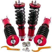 Maxpeedingrods Suspension Kits Adjustable Height Coil Strut Coilovers compatible for Honda Civic 1988-2000