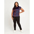 Zip Detail Ponte Trousers
