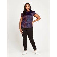 Zip Detail Ponte Trousers