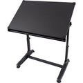 Adjustable Height Standing Desk with Large Work Surface - Black, 40W x 26D