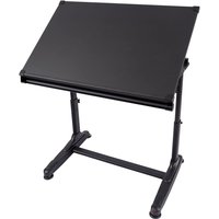 Adjustable Height Standing Desk with Large Work Surface - Black, 40W x 26D