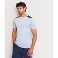 Mountain Peak Men's Move Tech Tee, Light Blue