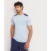 Mountain Peak Men's Move Tech Tee, Light Blue