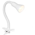 Searchlight 4122WH White Flex Clip On Desk Lamp with Clamp