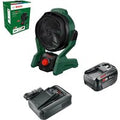 Bosch UNIVERSALFAN 18V-1000 P4A 18v Cordless Portable Fan 1 x 6ah Li-ion Battery Charger No Case