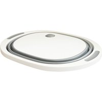Collapsible Silicone Folding Bowl with Cutting Board