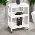 Kenosha Metal Drinks Trolley In White