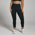 Damskie legginsy 7/8 z kolekcji Power MP – czarne - XS