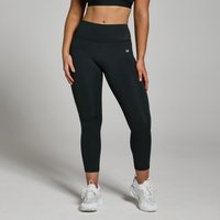 Damskie legginsy 7/8 z kolekcji Power MP – czarne - XS
