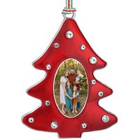 Red Christmas Tree Photoframe Decoration