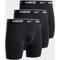 Mens Nike Set 3 Boxer - Nero, nero