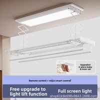 Electric Clothes Drying Rack — Remote-Controlled Smart Voice-Activated Fully Automatic For Home Balcony Drying and Disinfection