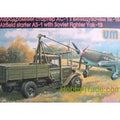 Airfield starter AS-1 with Soviet fighter