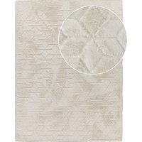 Tappeto in pelliccia Arnia crema 120x160 cm