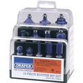 Draper 12 Piece 1/4" Router Bit Set