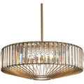Crystal Brass Pendant Light