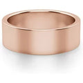 Alianza Clásica Flat 6 MM Oro Rosa 585 (14K)
