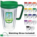 50 Customized 16 oz Thermal Travel Mug With Custom Decal - Plastic ...