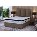 Coolflex� Premium Memory Hybrid Mattress + Premium Divan Bed, Teal, No Drawer, Single