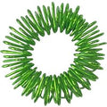 SHANTIRING - Light Green Spring Ring / 2.5cm