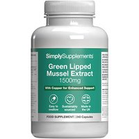 Green Lipped Mussel Extract 1500mg (240 Capsules)