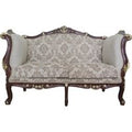 Casa Padrino Barock 2-er Sofa Creme / Braun / Gold Mod2 - MÃ¶bel Antik Stil - Limited Edition