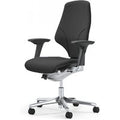 Bureaustoel Giroflex 64-3578 Zwart | Organicmove-mechanisme | 3D armsteunen | Ergonomisch ziten rugprofiel