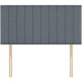 Uplift� Thornton Adjustable Bed Headboard, Carbon, Small Single Adjustable