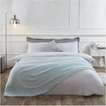 Dreamscene Duck Egg Waffle Throw - 125 x 150cm