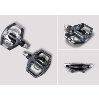 Shimano EH500 SPD Dual Platform Pedals - Clipless & Flat Commuter Touring Pedals