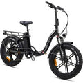 Hygge Vester Step Through Electric Bike Onyx Black Foldable