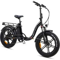Hygge Vester Step Through Electric Bike Onyx Black Foldable