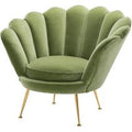 Casa Padrino Luxus Sessel HellgrÃ¼n / Messing 96,5 x 79 x H. 78 cm - Designer Hotel MÃ¶bel